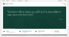 Desktop Screenshot of luanmorina.com